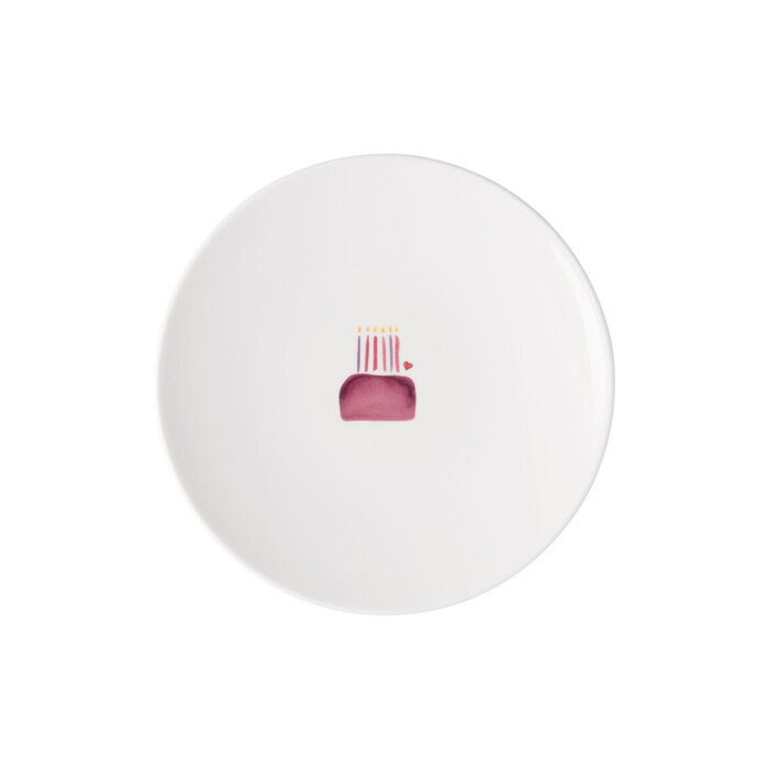 Тарілка для сніданку 21 см З Днем народження With Love Villeroy & Boch