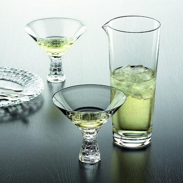 Набір мисок з 5 предметів, 1 миска 30 см 4 миски 21 см, bossa nova, 0098369-0 (набір келихів для мартіні, 2 шт.)