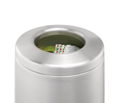 Настільний контейнер для сміття 1 л матова сталь Brabantia