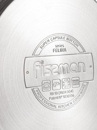 Каструля зі скляною кришкою 16 см 2,1 л FELINA Fissman