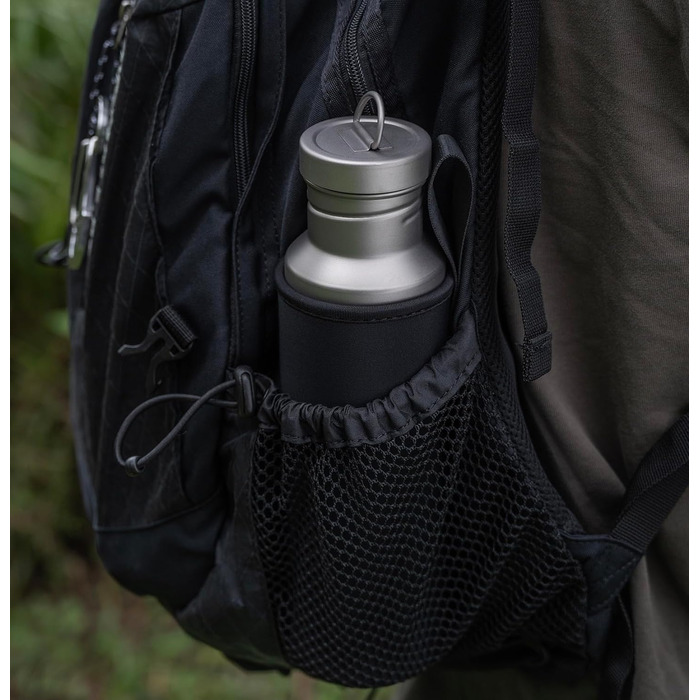 Титанова пляшка для води 550 мл. iBasingo