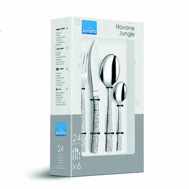 Набір столових приборів 24 предметів Havane Jungle Amefa