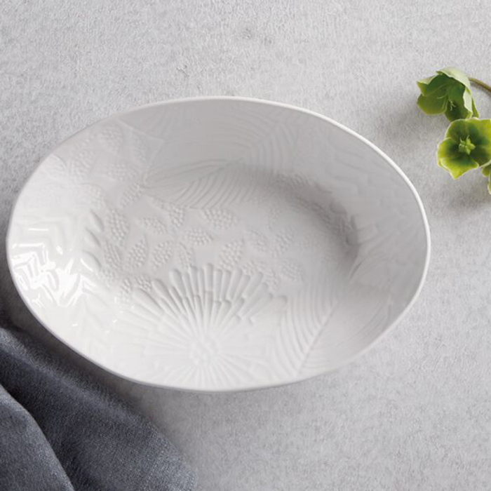 Чаша Maxwell Williams Panama, біла, кераміка, 24 х 17 х 5 см