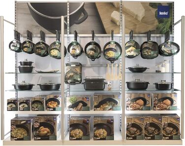 Жаровня 8 л овальна зі скляною кришкою з термометром для м'яса KERROS