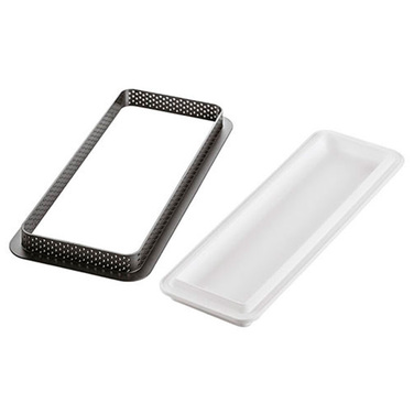 TARTE RING RECTANGULAR 265X105 H20 MM Набор форм из пластика