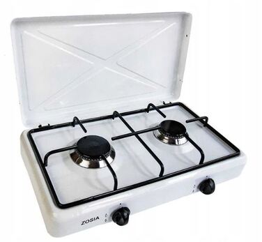 Емальована газова плита 2 конфорки Zosia