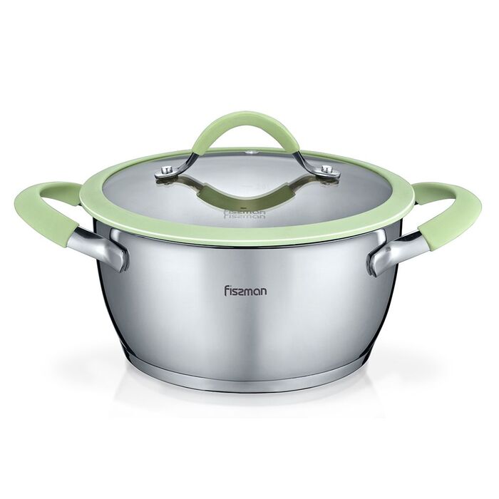 Каструля зі скляною кришкою 20 см 2,3 л VIVA Fissman