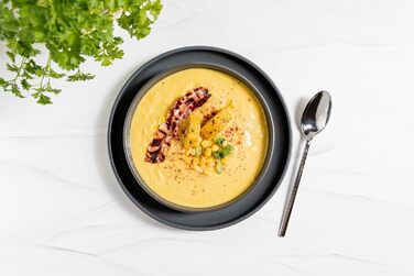 Серия MSER Vada, современный набор тарелок на 4 персоны с высоким гастрономическим качеством, обеденный сервиз из 12 предметов в скандинавском дизайне, прочный фарфор, серый матовый