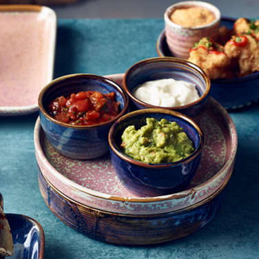 Соусник 5.8*h 5.8 см, 85 мл, синій, Terra Porcelain Aqua Blue, GenWare