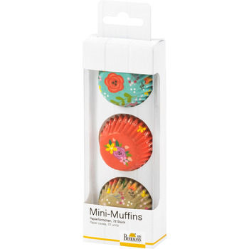 Набір форм для випічки для міні-маффинов, 72 шт, Be Happy Smile RBV Birkmann