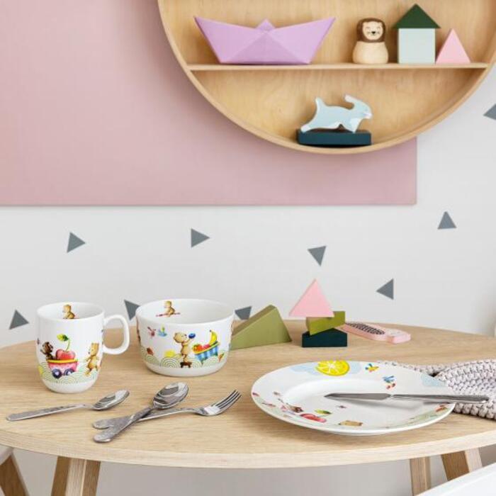 Дитячий набір посуду 7 предметів в подарунковій упаковці Hungry as a Bear Villeroy & Boch