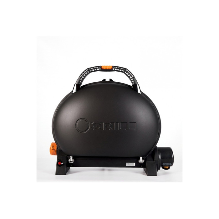 КОМПЛЕКТ Портативний переносний газовий гриль O-GRILL 500, чорний + шланг в подарунок! Код: 011672
