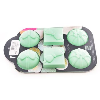 Форма для випічки Fissman 6 кексів ПОДАРУНКИ 28x17.5x4 см (6735)