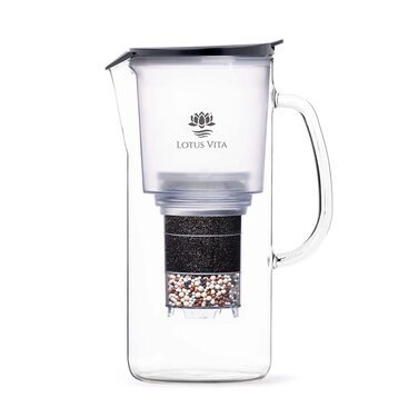 Скляний фільтрувальний графін 1,4 л Lotus Vita