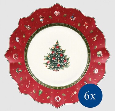 Набор тарелок для десерта, 6 шт, 240 мм Toy's Delight Villeroy & Boch