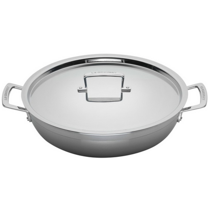 Каструля низька з кришкою 3 PLY, 24 см Le Creuset