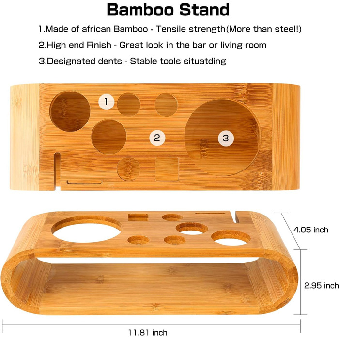 Высококачественный набор шейкеров для коктейлей, 10 шт.,  Hossejoy