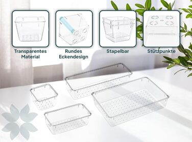 Набір органайзерів для скриньок 15 шт. uandu