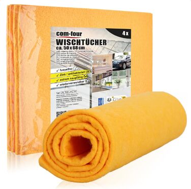 Серветки для прибирання кухні 4 шт 50 x 68 см com-four