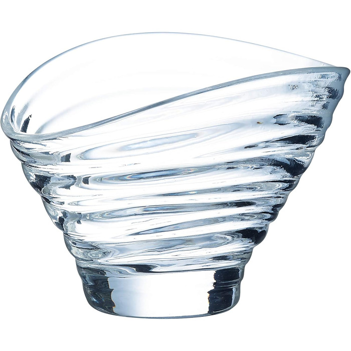 Скляна чаша для морозива Arcoroc ARC E5613 Jazzed, 6 шт. (250 мл, завиток)