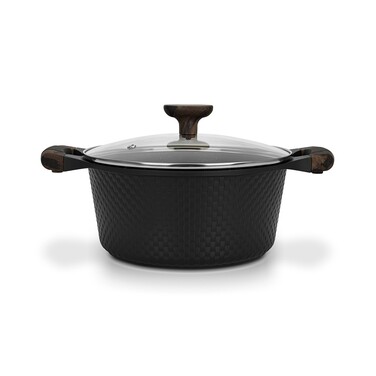 Каструля зі скляною кришкою 24 см 4,3 л EVOLUTION Fissman