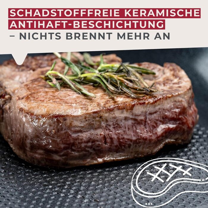 Сковорода 24 см з антипригарним покриттям Statement Fackelmann