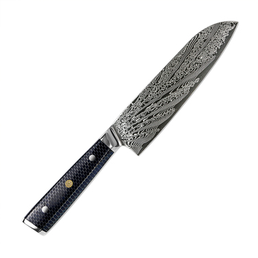 Профессиональный нож Santoku из дамасской стали GRILLI 777142 Код: 012315