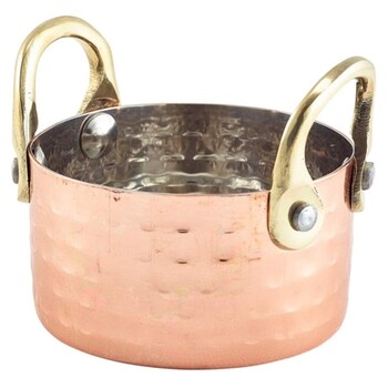 Мини-кастрюлька 9.2*5 см, медное покрытие, GenWare