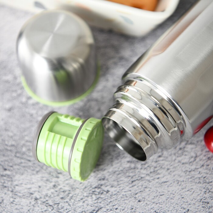 Термос Fissman 750 мл нержавіюча сталь (19625)