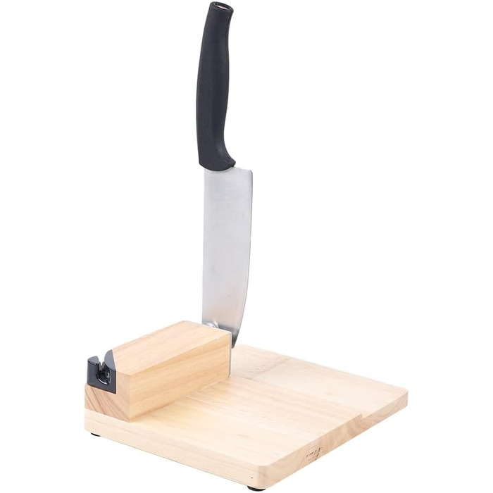 Пристрій для нарізання ковбас з дерев'яною основою Kitchendao