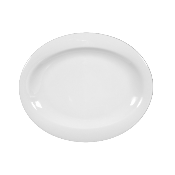 Тарілка пиріжкова овальна 19 см біла Top Life Seltmann