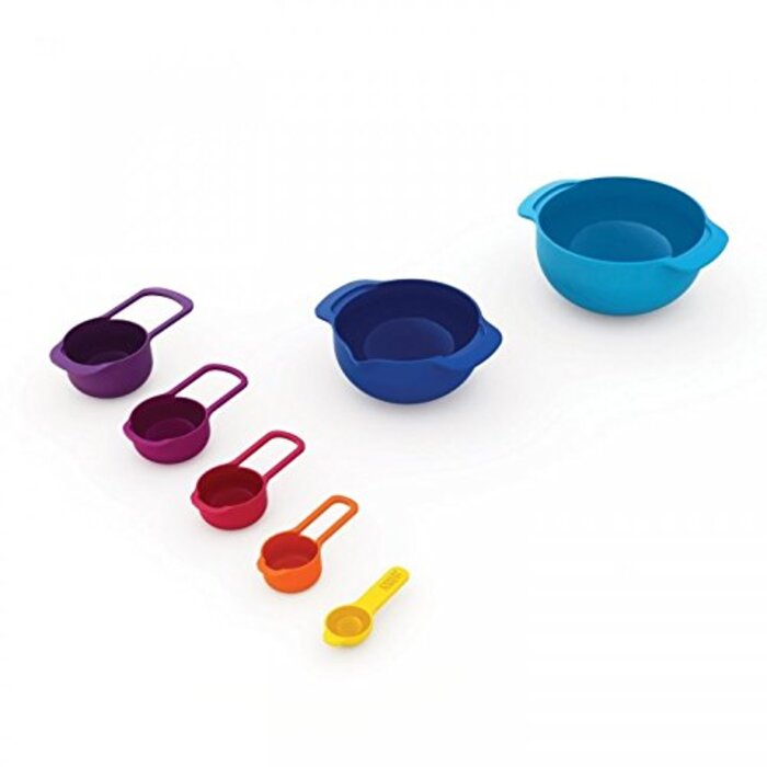 Набір мисок 7 предметів різнокольоровий Nest Plus Joseph Joseph