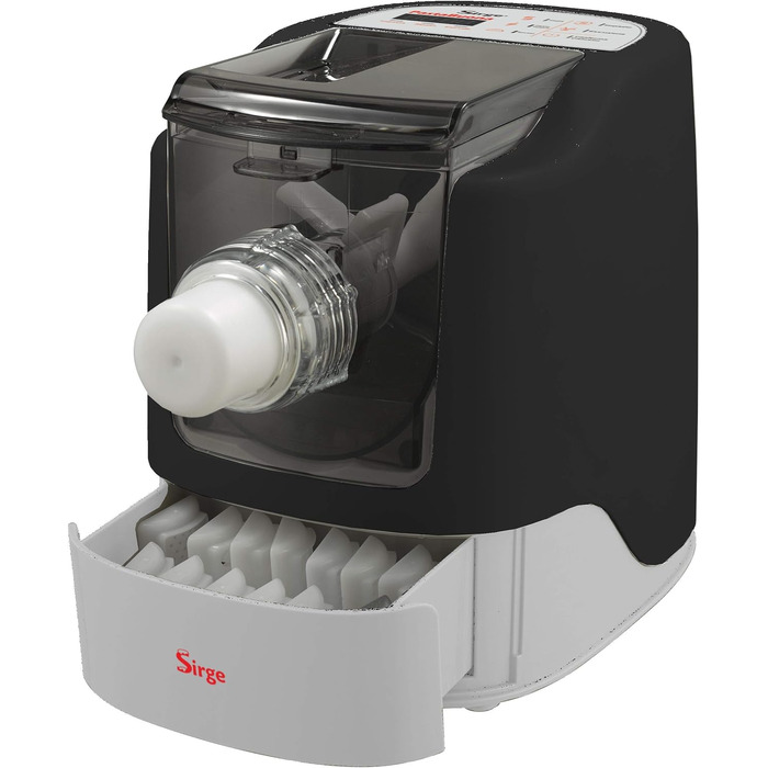 Тістомішильна машина Sirge PASTABUONA 260 Вт - 13 Trafil - до 720 г тіста - автоматична та з режимом очікування - вкл. аксесуари для хліба/піци/фокаче