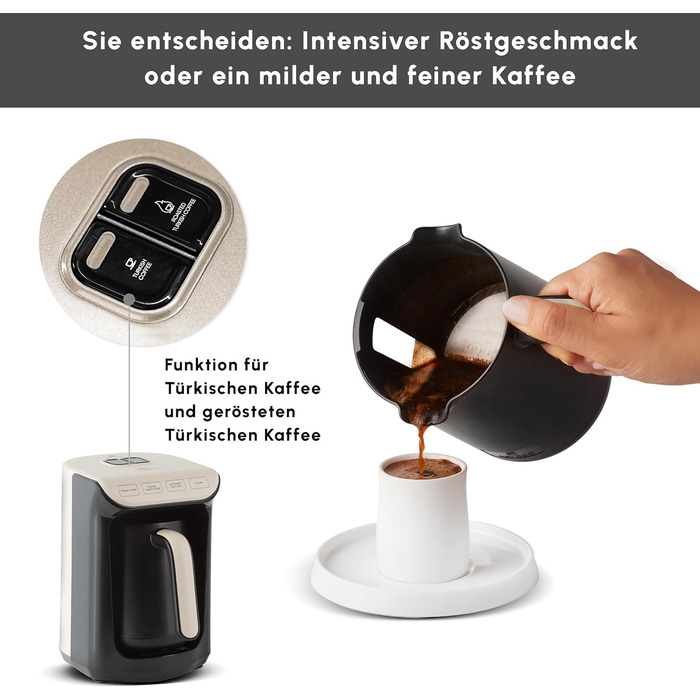 Турецька кавоварка 5 чашок 535 Вт Hatr Roast KARACA