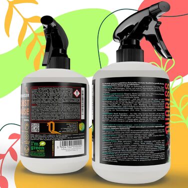 Натуральний засіб для чищення фруктів та овочів 2 x 500 мл QUARISS