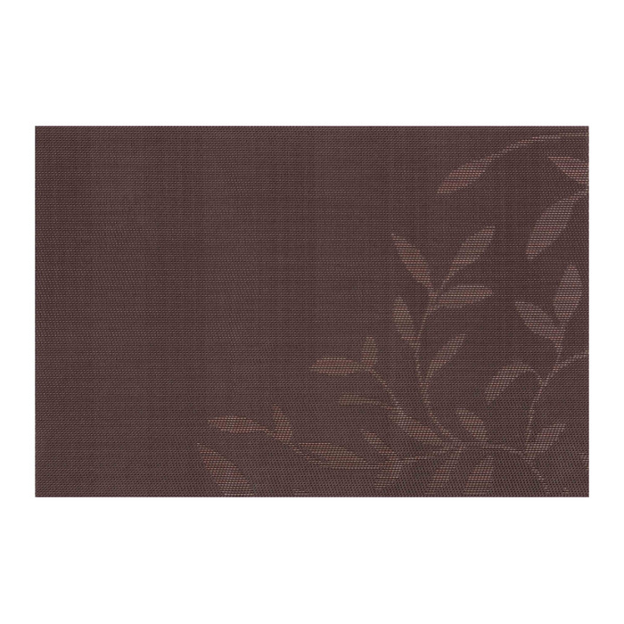 Килимок сервірувальний Ardesto, 30х45см, ПВХ, прямокутна, коричневий