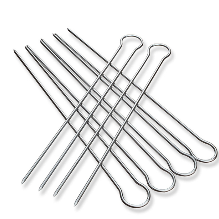 Шампури подвійні 30,5 см в корпусі з нержавіючої сталі GRILLI