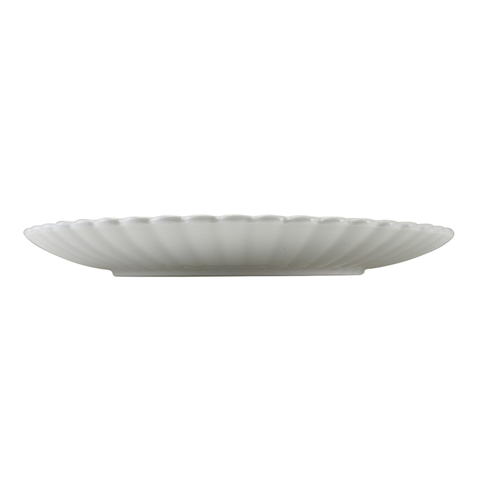 Блюдо 30 см, Incise Porcelain Scalloped, GenWare