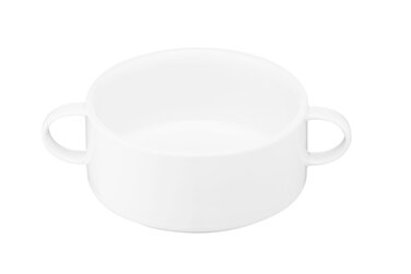 ARDESTO Бульонница Prato, 10.9см, 300мл, фарфор, белый