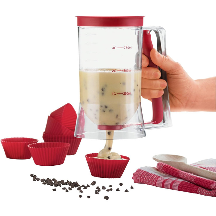 Диспенсер для теста 900 мл красный Westmark