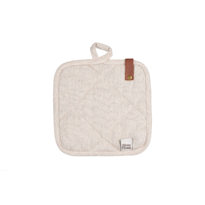 ARDESTO Прихватка Oliver, беж, 20х20см, 100% бавовна (напов. ватин)