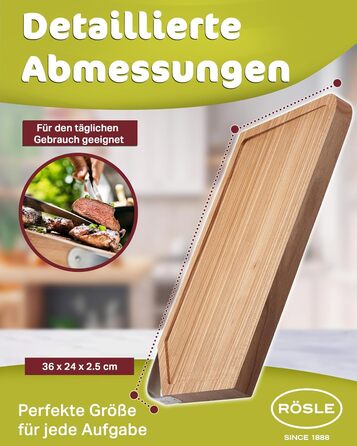 Дошка обробна 36x24 см Rosle