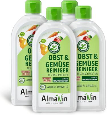 Засоби для миття овочів та фруктів 4 x 500 мл AlmaWin