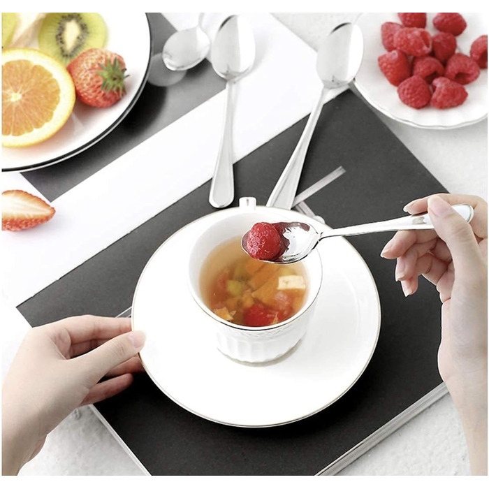 Набір з 12 десертних ложок 15 см, нержавіюча сталь BESCH