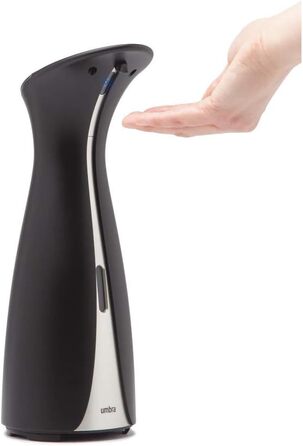 Безконтактний диспенсер рідкого мила 250 мл, чорний Umbra