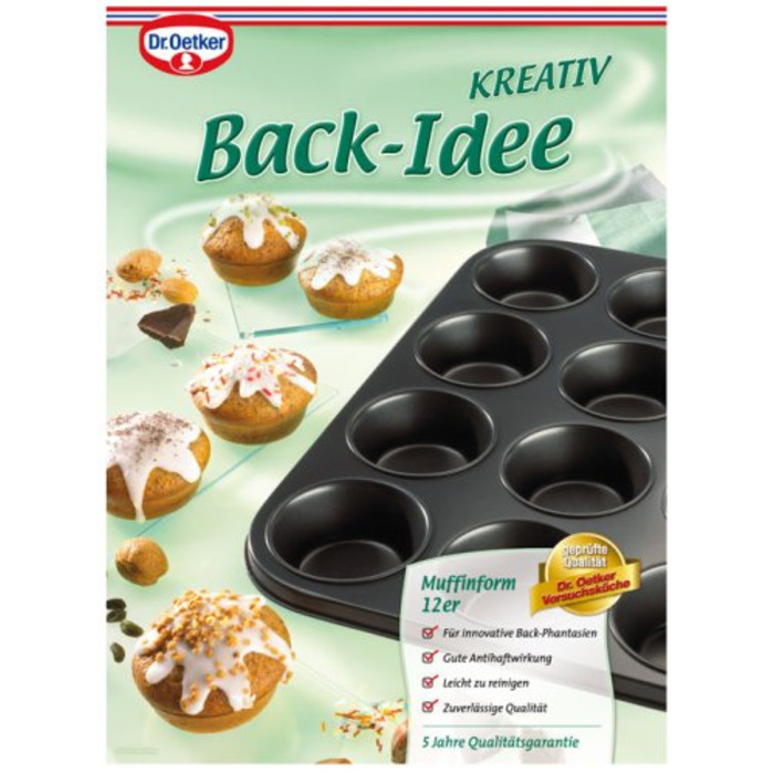 Форма для випічки на 12 мафінів Back - Idee Kreativ Dr. Oetker