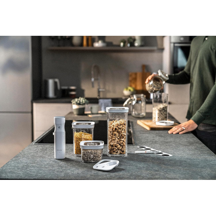 Стартовий набір для вакуумування, 6 предметів, прозорий білий Fresh & Save Zwilling