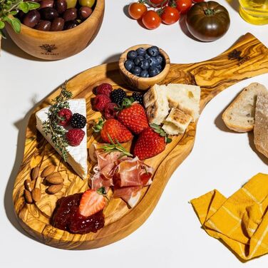 Дошка для стейку Oivenhoz з соковижималкою, набір з 2 шт., 40 см, The Smokey BBQ (XL, подарунковий набір для барбекю)