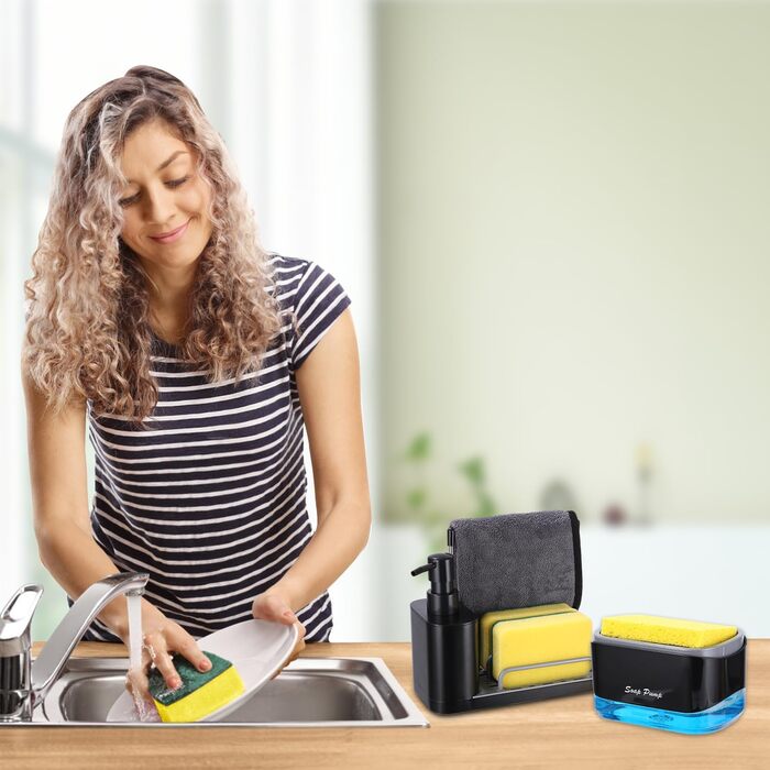 Органайзер для раковини, чорний Zawaer