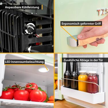 Міні-холодильник 40 л м'ятний TZS First Austria